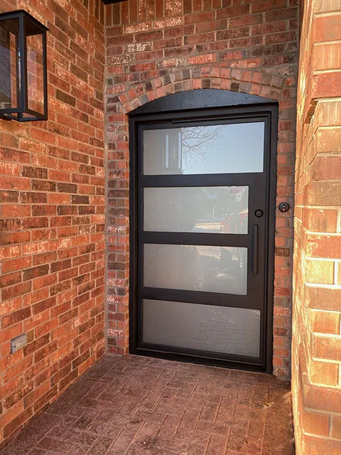 Classic iron door design